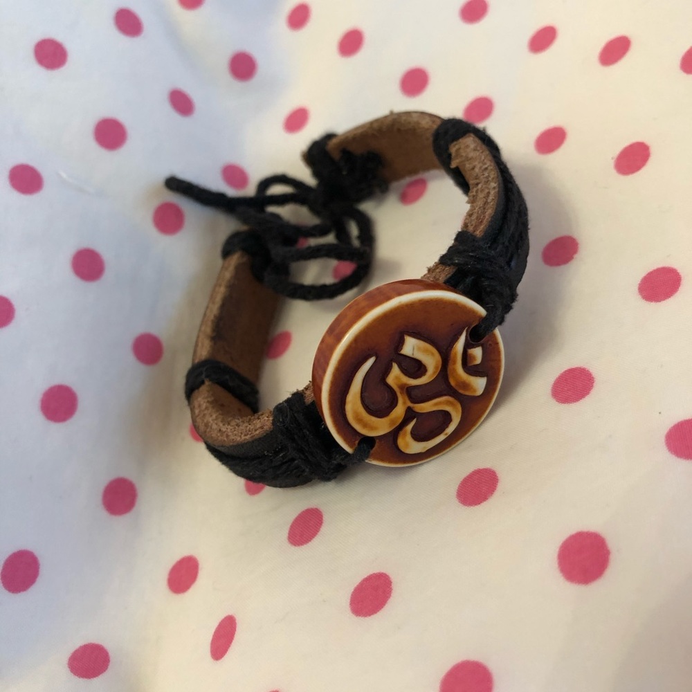 Buddhist-Inspired Cord Bracelet